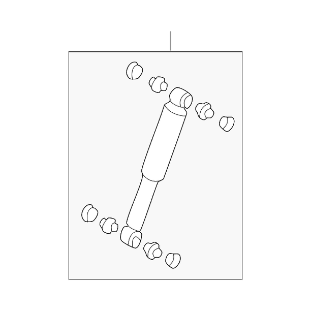 Toyota 48541-A9020 Shock Absorber Toyota 48541-A9020 Shock Absorber